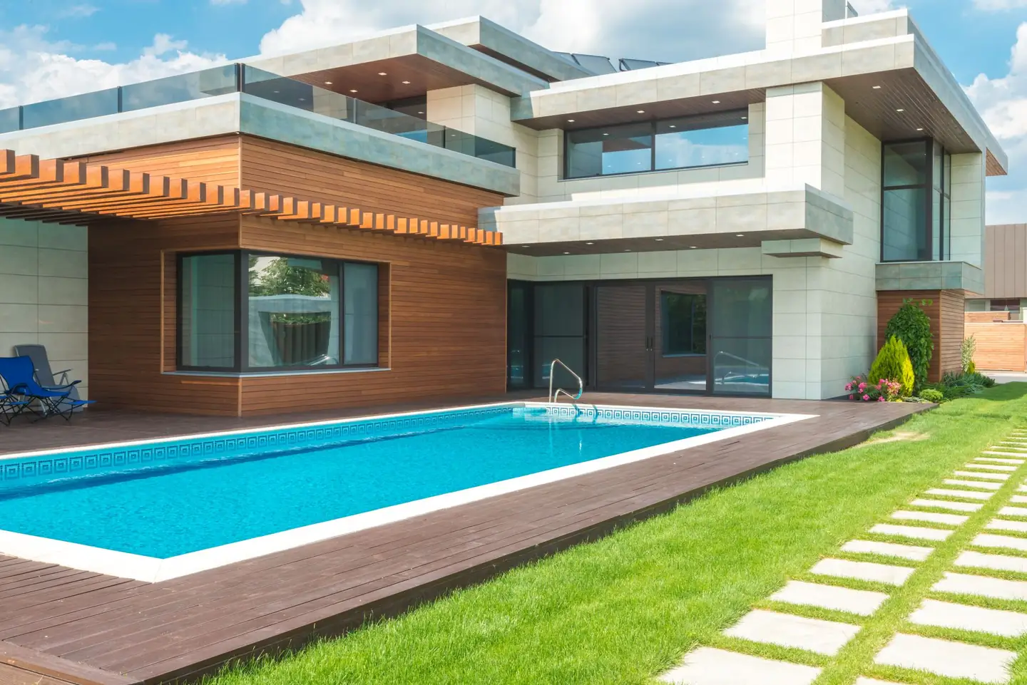 Swimming pool built in Woodhouselee, NSW